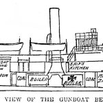 Sketch of the USS Bennington.