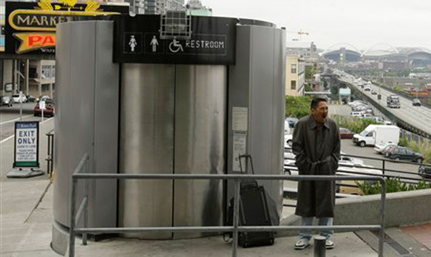 The City of Seattle paid $5 million on five self-cleaning toilets, which they then sold on eBay for...