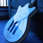 The "Blue Randy", a one-of-a-kind creation for Jack White by Seattle luthier Randy Parsons
