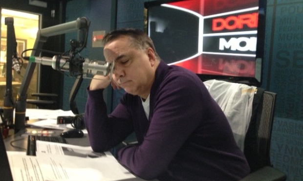 Dori catches some Zs during a commercial break after a long night. Always a fan of burning the cand...