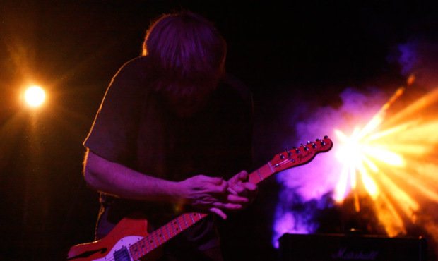 Chris Martin from Seattle’s Kinski is among the over 2,000 bands vying for attention at the a...