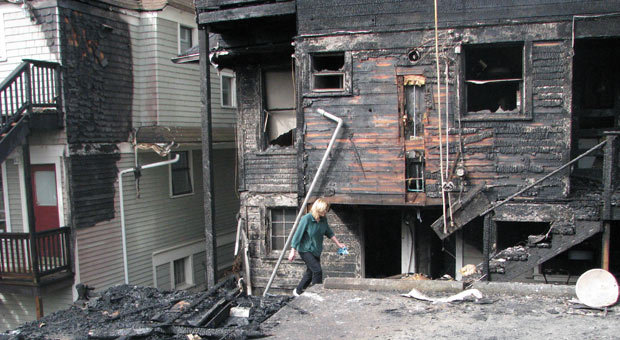Damage to three homes burned Monday night on Queen Anne is estimated at $560,000. The value of cont...