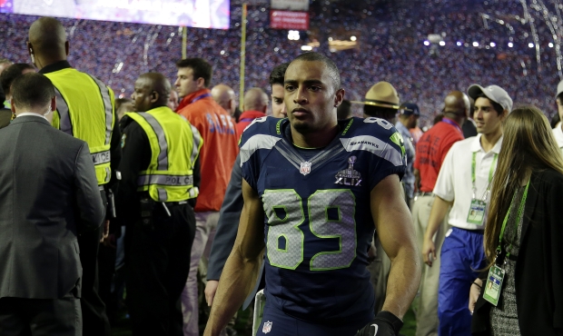 Seattle Seahawks wide receiver Doug Baldwin (89) walks off the field after the Seahawks lost to the...