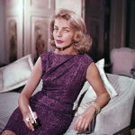 FILE - This 1965 file photo shows actress Lauren Bacall at her home in New York. Bacall, the sultry-voiced actress and Humphrey Bogart's partner off and on the screen, died Tuesday, Aug. 12, 2014 in New York. She was 89. (AP Photo, File)