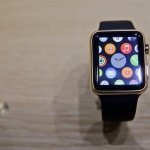 A variety of the Apple Watch is on display in the demo room after an Apple event on Monday, March 9, 2015, in San Francisco. Pre-orders for the Apple Watch start April 10. The device costs $349 for a base model, while a luxury gold version will go for $10,000. (AP Photo/Eric Risberg)